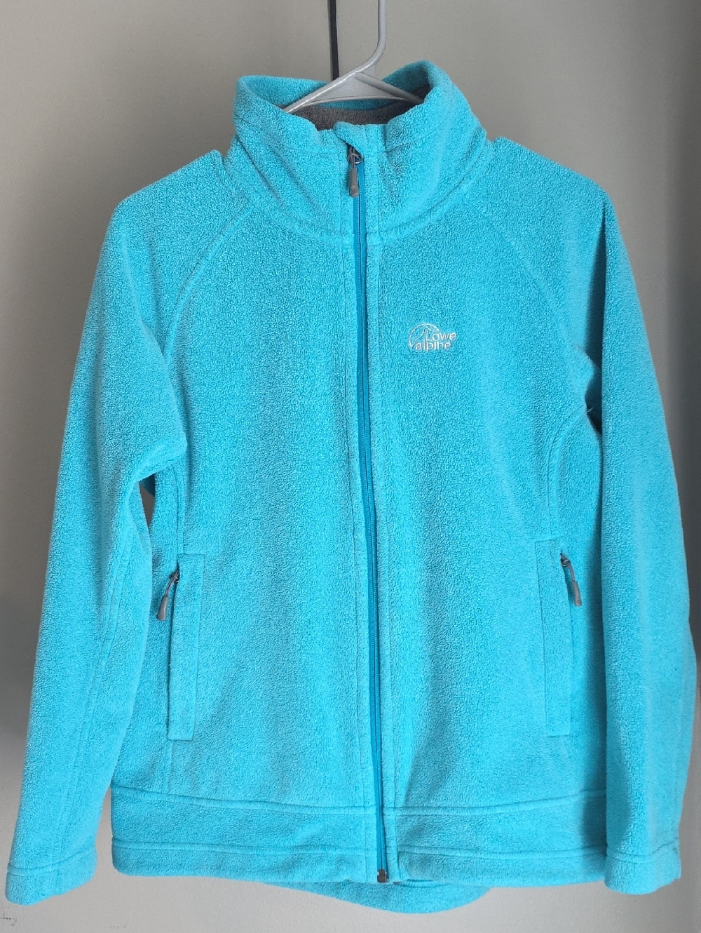 Lowe Alpine Turquoise Full-Zip Fleece Jacket Size Medium